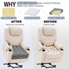 baibu Recliner Cushions for Elderly, 20x20x5In Thick Dual-Layer Patent Design
