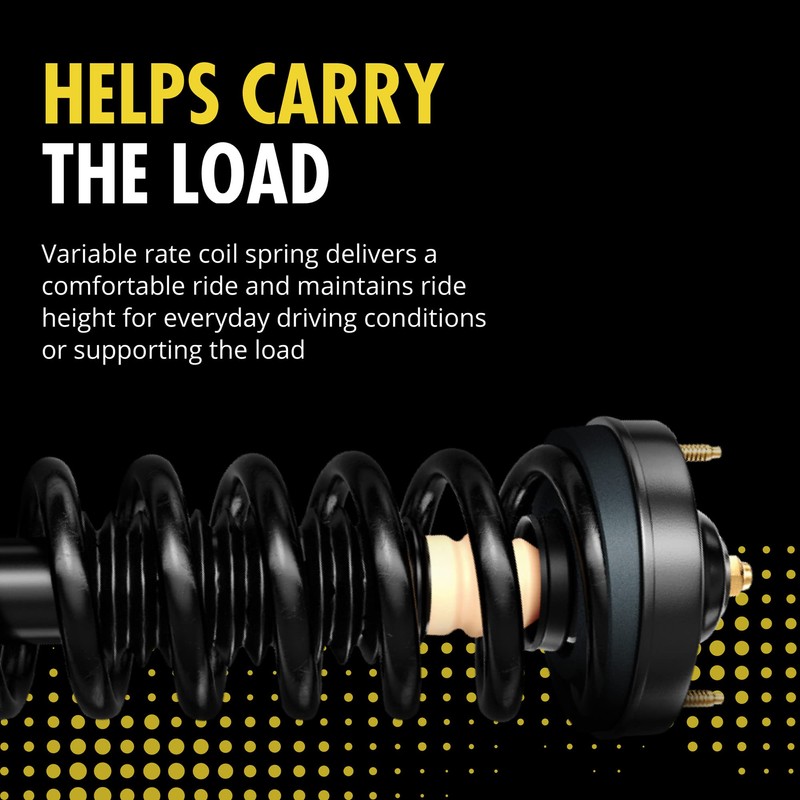 Monroe Magnum Loaded Assembly 153024 Suspension Strut and Coil Spring