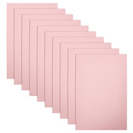 WEBEEDY 10 Pcs Insole Cellulose Boards Pink Fiber Shoe Boards 7.9x11.8 Inch Pre-Cut Shoes Footbed Shoe Inserts for Men Women Shoes Boots Making & Repair Supplies, 7.9x11.8 Inch/ 20x30cm