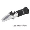 0‑80% Brix Meter Refractometer Portable Handheld Brix Refractometer for Measuring