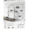 AIMADI Faucet for Kitchen Sink,Commercial Single Handle Single Hole