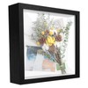 TouYinger 8x8 Shadow Box Frame Display Case with Letter Stickers,
