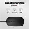 USB 3.0 Wired Slim Mouse, Optical 2.4GHZ USB Desktop Mouse,3