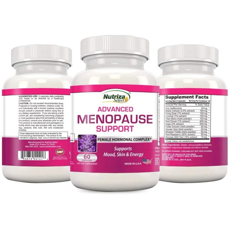 Nutriza Avanzada Menopausia Soporte - Natural Mujer Hormonal