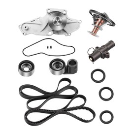 SCITOO Timing Belt Kit TKH-002C Timing Belt Water Pump Kit 2003-2013 for Acura MDX 2013-2014 for Acura RDX 2005-2012 for Acura RL 2004-2014 for Acura TL 2010-2014 for Acura TSX 2010-2013 for Acura ZDX