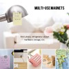 OMO Magnetics ネオジムマグネット ネオジウム磁石 N35 円形 丸型 5x3mm ニッケルメッキ 専用ケース付き