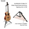 AROMA Universal Portable Guitar Stand with Auto-Lock Neck Holder and