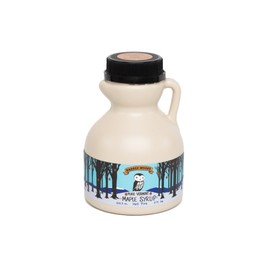 Case of 24 Half-Pint Jugs of Pure Vermont Maple Syrup for Gifts, Wedding or Party Favors