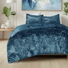 Comfort Spaces Juliette Luxe Comforter Set Velvet Lush with Soft