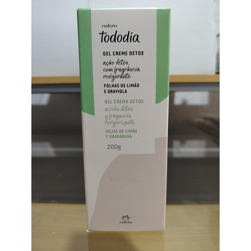 GEL CREMA DETOX HOJAS DE LIMON Y GUANABANA TODODIA