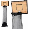 Fury Strike Basketball Laundry Hamper With Hoop Large Black Design