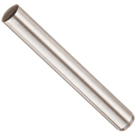 Alloy Steel Dowel Pin, Plain Finish, Meets DIN 6325, 3mm Nominal Diameter Tolerance, 8mm Length (Pack of 100)