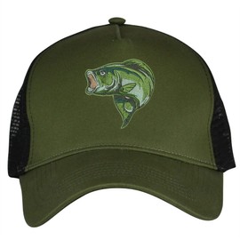 Bang Tidy Clothing Bass Fishing Hat Snapback Baseball Cap Fish Hats Gifts for Men Women