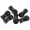 BESPORTBLE Tassel Cord Curtain Blind Pull Knobs Window Black 6Pcs