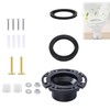 BE-TOOL RV Toilet Seal and Socket Floor Flange Kit Fit