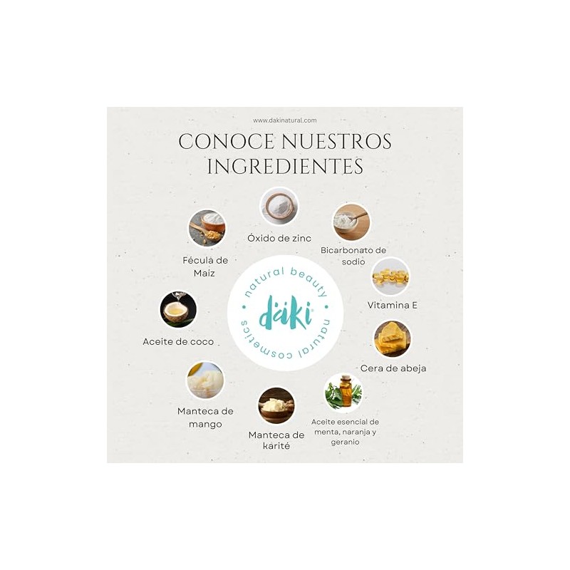 Dki Natural - Desodorante en Crema para Mujer y Hombre