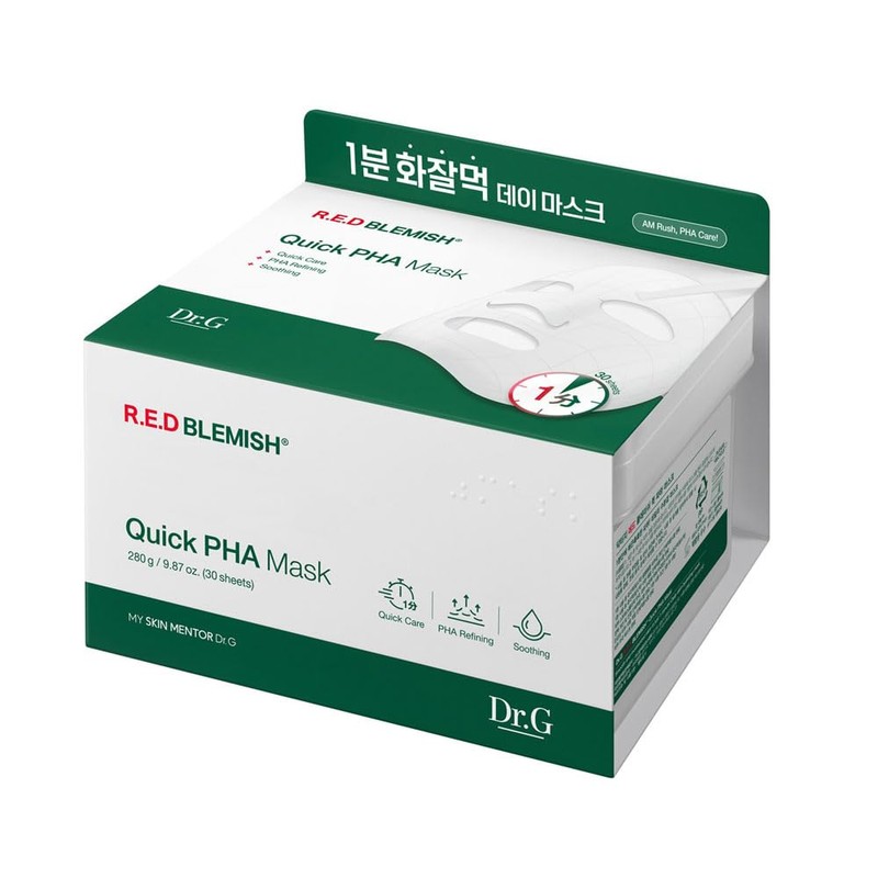 Dr. G R.E.D Blemish PHA Quick Mask (Pack of 30)