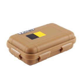 Gonetre Waterproof Match Container Rugged Box 16×11×5 Outdoor Waterproof Survival Storage Box Case Container Dh for Camping Fishing