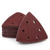 SPEEDWOX 50 Pcs Triangle Sanding Pads Hook and Loop 180