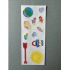 Mrs. Grossman's Stickers | BEACH SHELLS BALL | Retired 1994