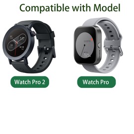 Compatible with CMF Watch Pro 2 Bands,Lamshaw Breathable Soft Silicone Magnetic Butterfly Clousure Sport Replacemet Band Straps Compatible for CMF Watch Pro, Watch Pro 2 Smartwatch (22mm size band, Black)