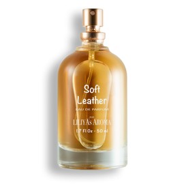 Soft Leather Eau De Parfum Long-Lasting, Paraben-Free, Vegan Perfume Unisex 1.7 Fl Oz