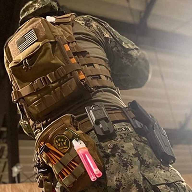 TWINFALCONS Tactical Hydration Backpack, Molle Backpack 500D Nylon Hydration Backpack