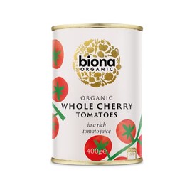 Biona Organic Whole Cherry Tomatoes 4x400g