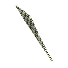 ハヤブサ(Hayabusa) P268 厳選魚皮 ｻﾊﾞ皮 ｼﾗｽｶｯﾄ 鱗ｹｲﾑﾗ 38mm P268