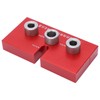 Wood Doweling Jig Drill Guide 3 in 1 Locator Hole