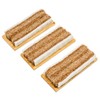 Office Mania - 3 Wooden Blackboard Chalk Erasers with Strong