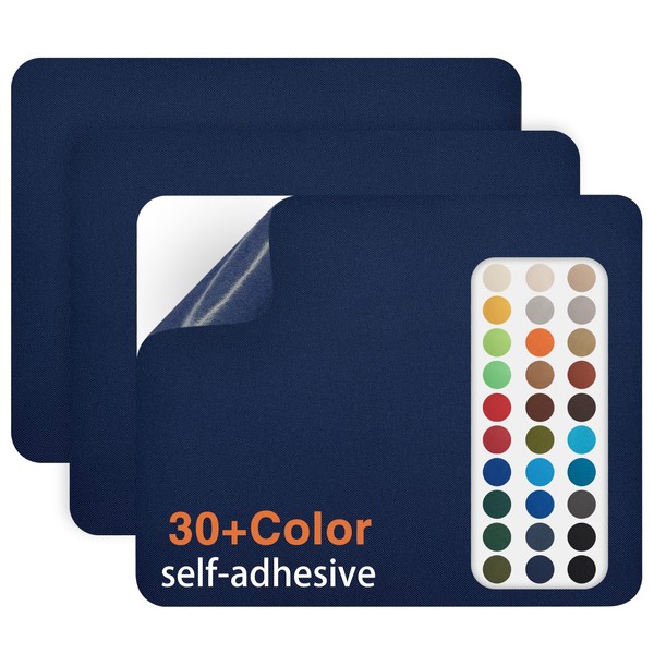 Gheeidau Canvas Repair Patch 9×11 Inch 3Pcs Waterproof Self-Adhesive Fabric