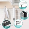 Kitchen Roll Holder No Drilling Wall Mounted Stainless Steel Kitchen