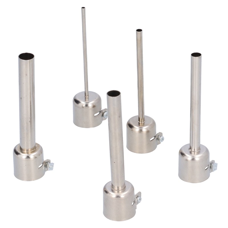 5Pcs Hot Air Gun Nozzle Kit Lengthened Straight 850 BGA