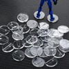 WinnerWhy 100 Pcs Action Figure Stand Clear Display Feet Stands