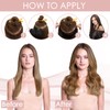 THD Clip-in Extensions, Real Hair, Pack of 1, 5 Clips