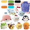 YAMAXIN Crochet Kit for Beginners, Crochet Starter Kit with Step