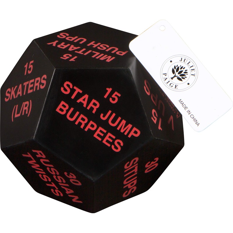 Exercise Dice - Fitness Workout Gear for Home Gym Equipment