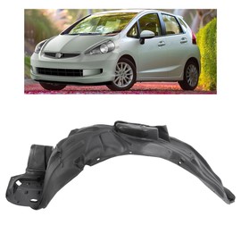 JMTAAT Front Fender Liner Inner Panel Compatible with 2007-2008 Honda Fit w/Automatic Transmission Replacement for HO1250112 74151SLNA00 Wheel Liner Splash Shields Guard Driver Side