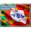 Aricona Portugal Flag 90 x 150 cm, Portuguese National Flag