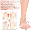 4 Pairs Silicone Toe Separators for Women & Men,Bunion Corrector