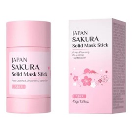 Mascarilla Sólida En Barra Ec Sakura, 40 G, Tipo Untable
