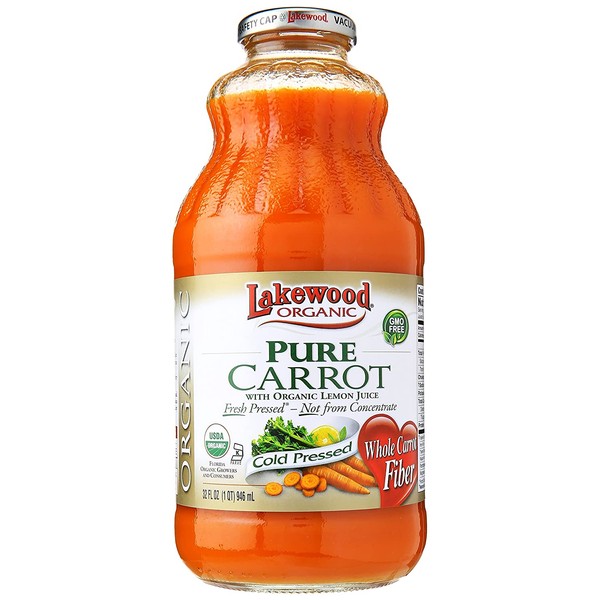 Lakewood Organic Fresh Pressed Pure Carrot -- (1 X 32 FL OZ)
