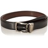 Perry Ellis Men's Burnished Edge Belt, Brown, 36