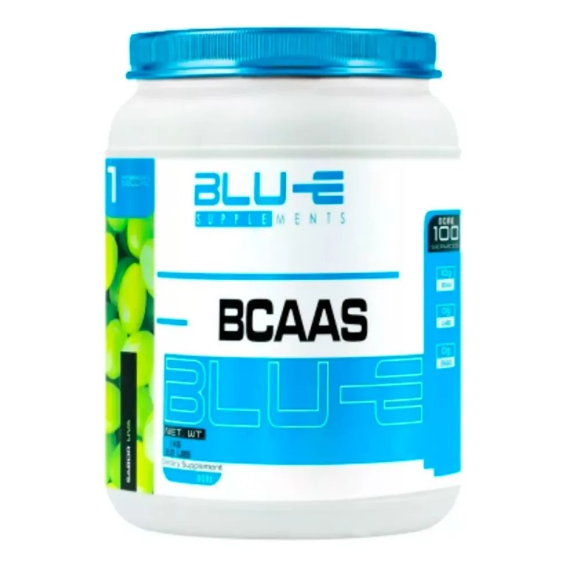 Suplementoaminoacidos Bcaas Blu-e 1kg Sabores 100 Servicios