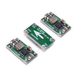FPVKing FPV UBEC Micro 5V 3A / 12V 2A UBEC Adjustable BEC UBEC 2-6S for Quadcopter RC Drone(3PCS)