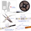JUNWEN 20FT LED Strip Light Warm White 360 LED Beads,12V