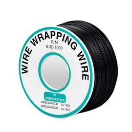 30AWG 0.25 mm Tinned Copper Wire, Single Copper Cable Beach Temperature Resistance 105°C 250 Metres Copper Wire Insulation Test Packaging Cable