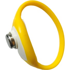 Ibutton/Dallas/Pos Key Non Magnetic Wristband Black (Yellow)