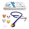 SCIAN Stethoscope - 5 Interchangeable Cartoon Heads, Professional Stethoscope for